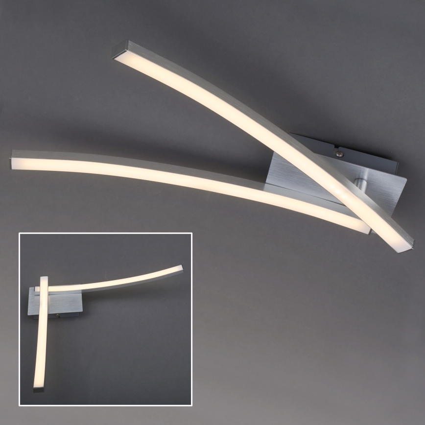 Briloner 3259-029 - Candelabro integrado LED GO 2xLED/6W/230V