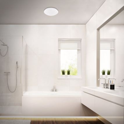 Briloner 3360-016 - Iluminação de teto de casa de banho LED STARRY SKY LED/12W/230V IP44