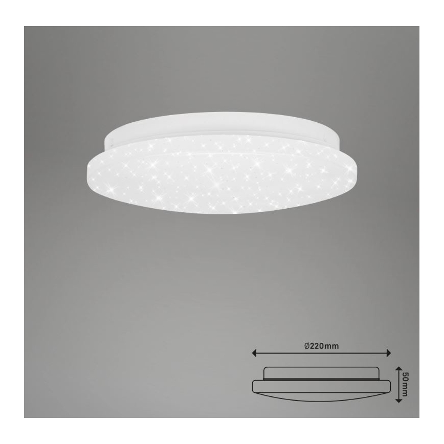 Briloner 3388-016 - Iluminação de teto LED VIPE LED/8W/230V