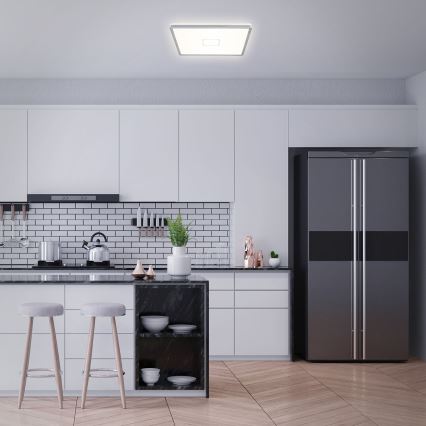 Briloner 3393-014 - Iluminação de teto LED FREE LED/22W/230V 42x42 cm
