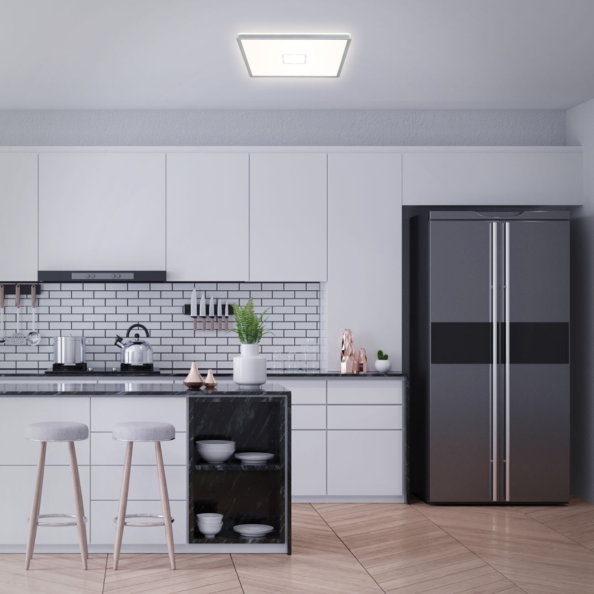 Briloner 3393-014 - Iluminação de teto LED FREE LED/22W/230V 42x42 cm