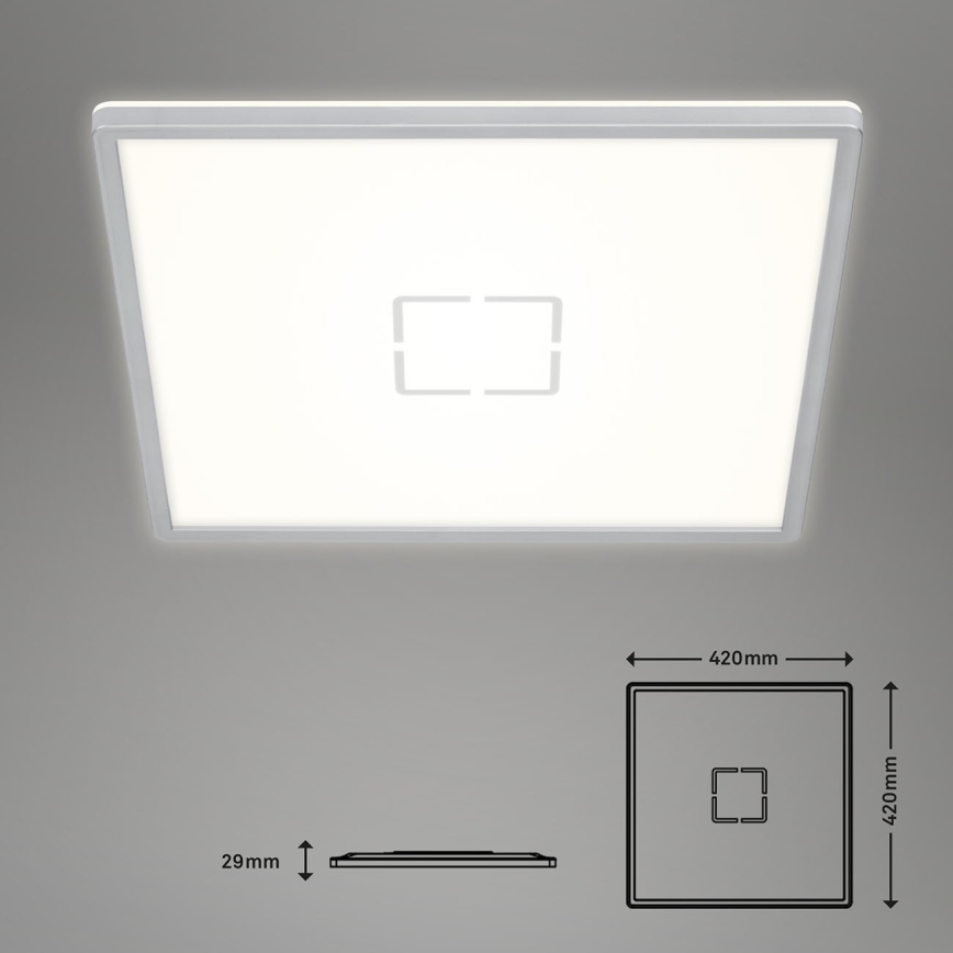Briloner 3393-014 - Iluminação de teto LED FREE LED/22W/230V 42x42 cm