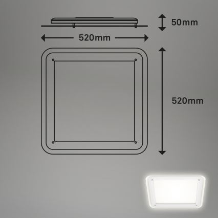 Briloner 3397-016 - Iluminação de teto LED FREE LED/22W/230V