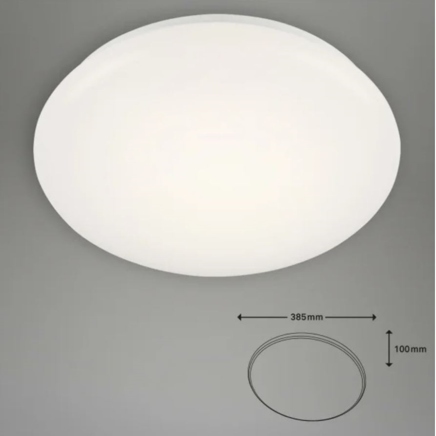Briloner 3407-016 - Iluminação de teto de casa de banho LED SPLASH LED/18W/230V IP44