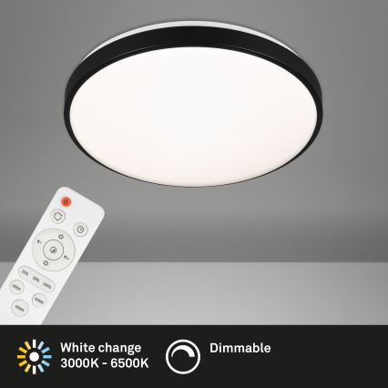 Briloner 3430-015 - Iluminação de teto LED com regulação MANNY LED/48W/230V + controlo remoto