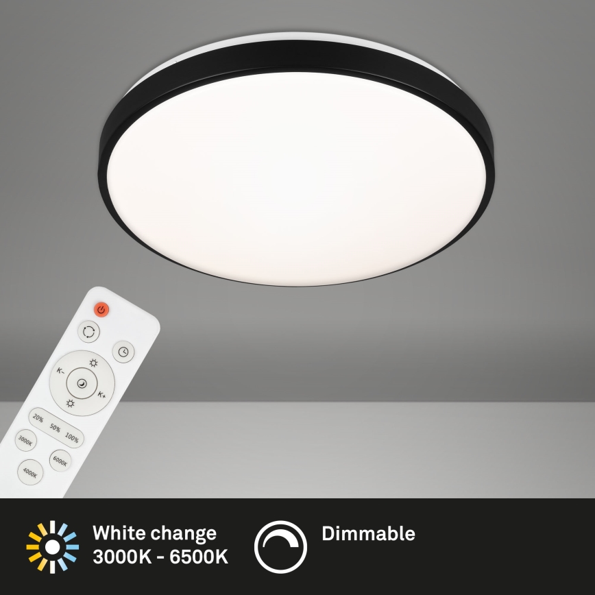 Briloner 3430-015 - Iluminação de teto LED com regulação MANNY LED/48W/230V + controlo remoto