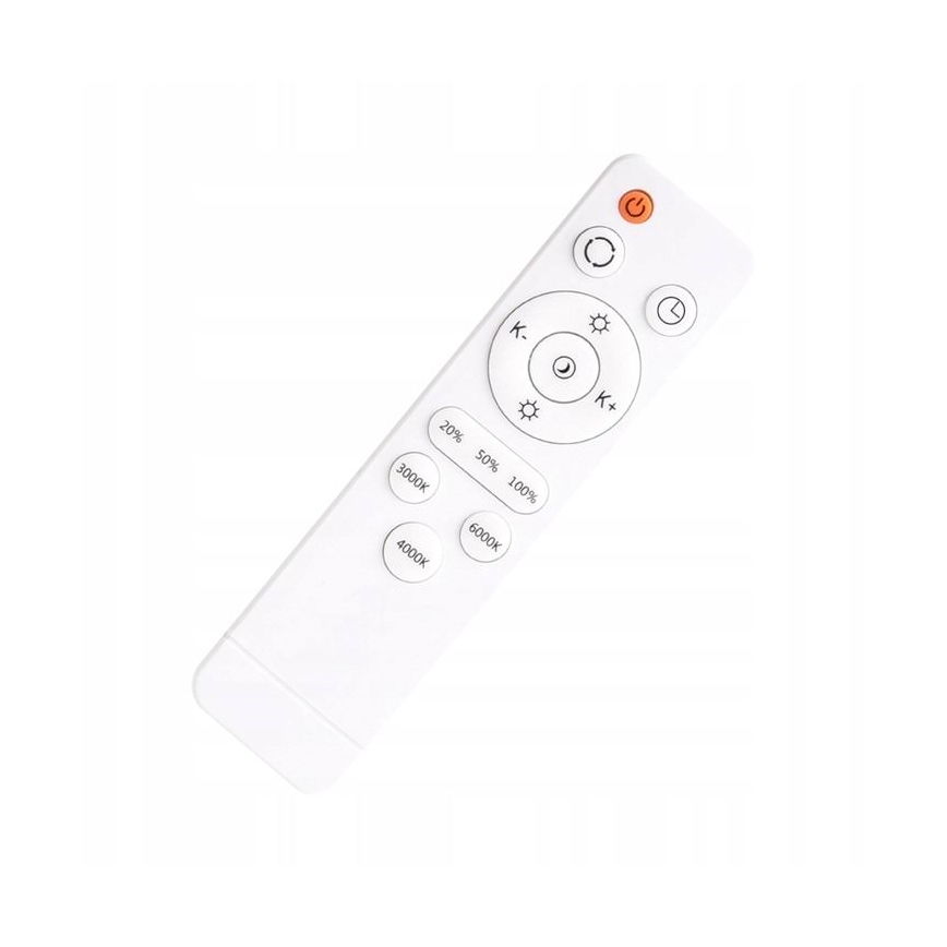 Briloner 3430-015 - Iluminação de teto LED com regulação MANNY LED/48W/230V + controlo remoto