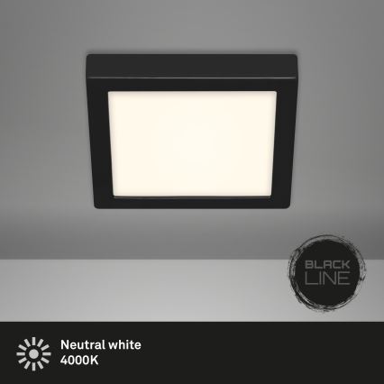 Briloner 3464-415 - Iluminação de teto LED FIRE LED/12W/230V 17x17 cm
