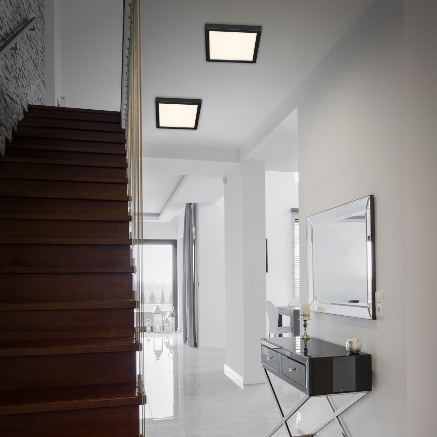 Briloner 3467-415 - Iluminação de teto LED FIRE LED/21W/230V 30x30 cm