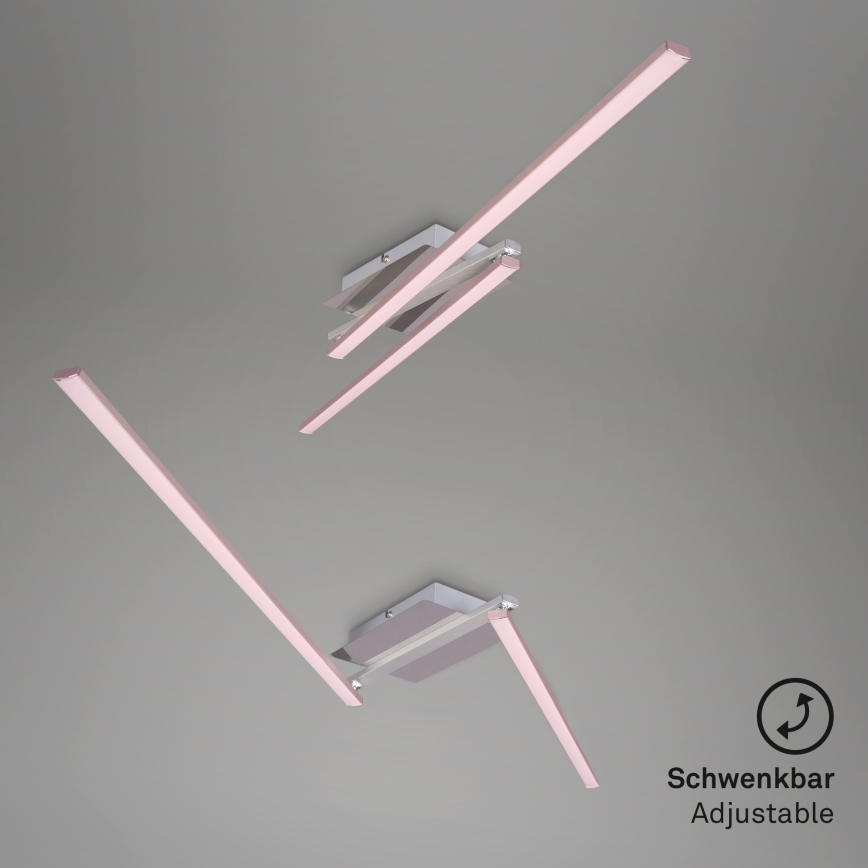 Briloner 3500-018 - Candelabro integrado LED STAFF 2xLED/6W/230V