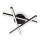 Briloner 3518-035 - Candelabro integrado LED REY 3xLED/5W/230V