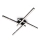 Briloner 3519-045 - Candelabro integrado LED REY 4xLED/6W/230V