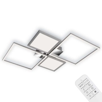 Briloner 3530-018 - Candelabro integrado LED com regulação FRAME LED/40W/230V 3000-6500K + controlo remoto