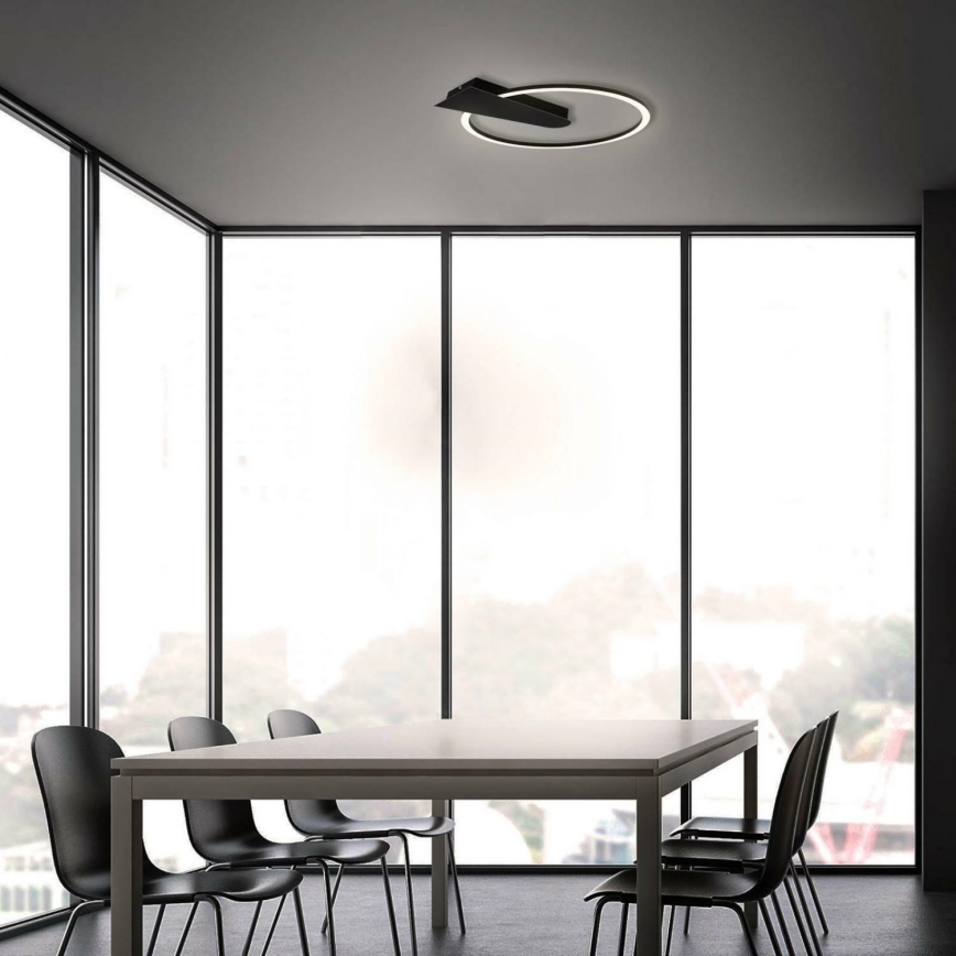 Briloner 3542-015 - Iluminação de teto LED com regulação NICO LED/12W/230V preto