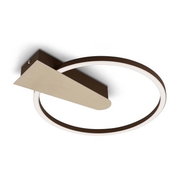 Briloner 3542017 - Iluminação de teto LED com regulação NICO LED/12W/230V dourado
