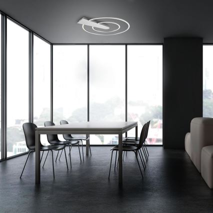 Briloner 3543-018 - Iluminação de teto LED com regulação NICO LED/25W/230V cromado mate