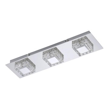 Briloner 3549-038 - Iluminação embutida de teto LED NOBLE 3xLED/5W/230V
