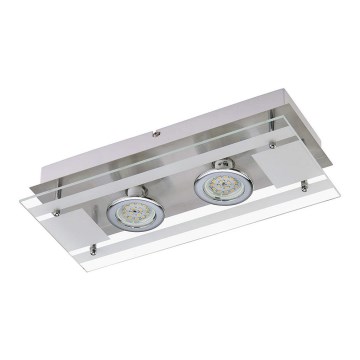 Briloner 3552-022 - Luz de teto LED PURISTA 2xLED/5W/230V