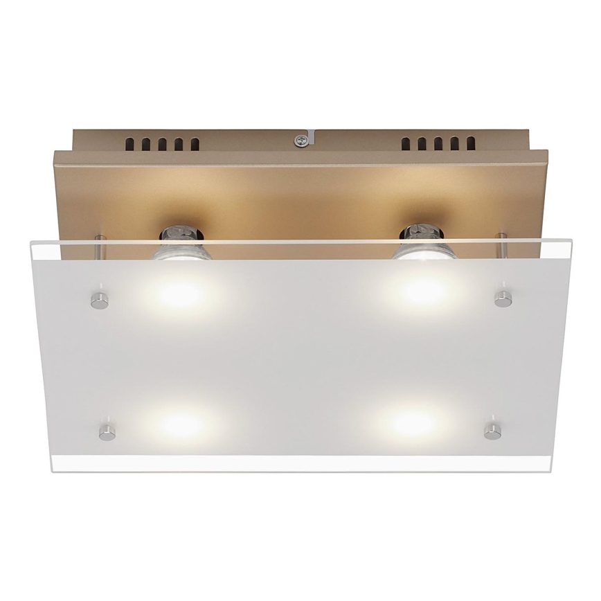 Briloner 3586-047 - Iluminação de teto LED SMART GOLD 4xGU10/4W/230V