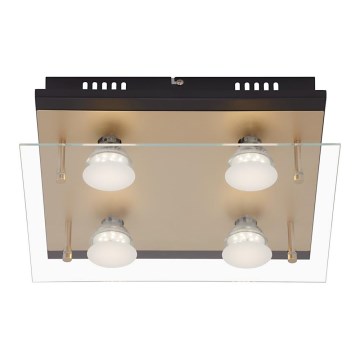 Briloner 3589-045 - Luz de teto LED 4xGU10/4W/230V