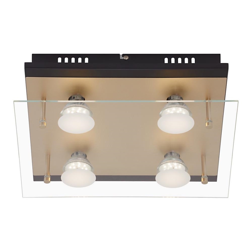 Briloner 3589-045 - Luz de teto LED 4xGU10/4W/230V