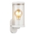 Briloner 3600-016 - Iluminação de parede exterior KAIRO 1xE27/12W/230V IP44 branco