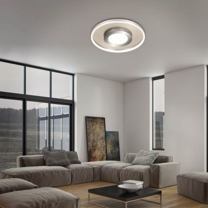 Briloner 3640-012 - Iluminação de teto LED com regulação LED/25W/230V 2700-6500K + comando