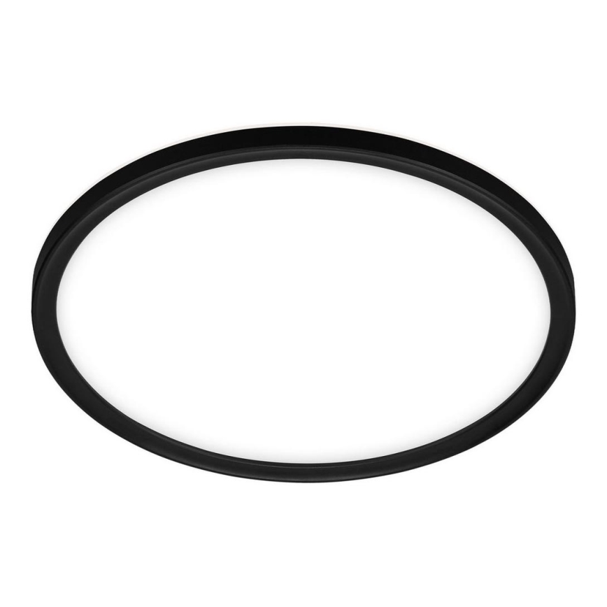 Briloner 3642-415 - Iluminação de teto de casa de banho LED SLIM LED/19W/230V diâmetro 29 cm IP44 preto