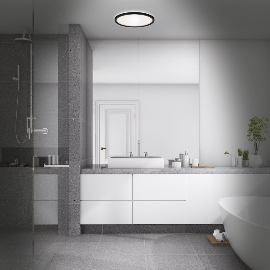 Briloner 3643-415 - Iluminação de teto para casa de banho LED LED/22W/230V IP44 4000K