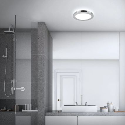 Briloner 3673-018 - Iluminação de teto para casa de banho LED SPLASH LED/28W/230V diâmetro 41 cm