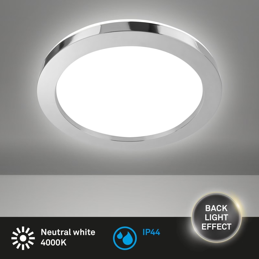 Briloner 3673-018 - Iluminação de teto para casa de banho LED SPLASH LED/28W/230V diâmetro 41 cm