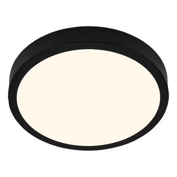 Briloner 3700-015 - Iluminação de teto LED RUNA LED/16W/230V 3000K diâmetro 28 cm preto