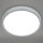 Briloner 3709-014 - Iluminação de teto LED RGBW com regulação LED/22W/230V 4000K diâmetro 38 cm prateado + comando