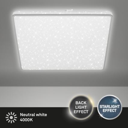 Briloner 3749-414 - Iluminação de teto LED LINO LED/24W/230V cromado mate