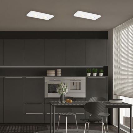 Briloner 3996026 - Foco LED CTS 2xLED/4W/230V 2700/4000K branco