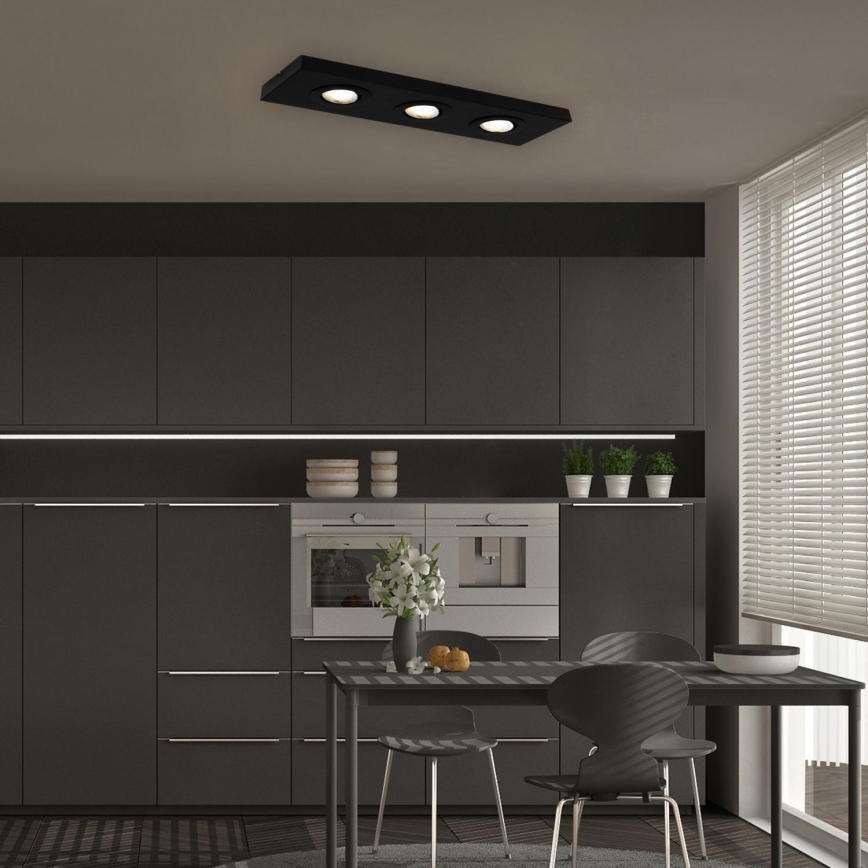 Briloner 3996035 - Foco LED CTS 3xLED/4W/230V 2700/4000K preto