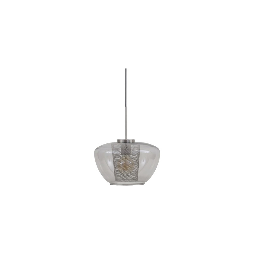Briloner 4016-014 - Candelabro suspenso SEVENTIES 1xE27/40W/230V transparente