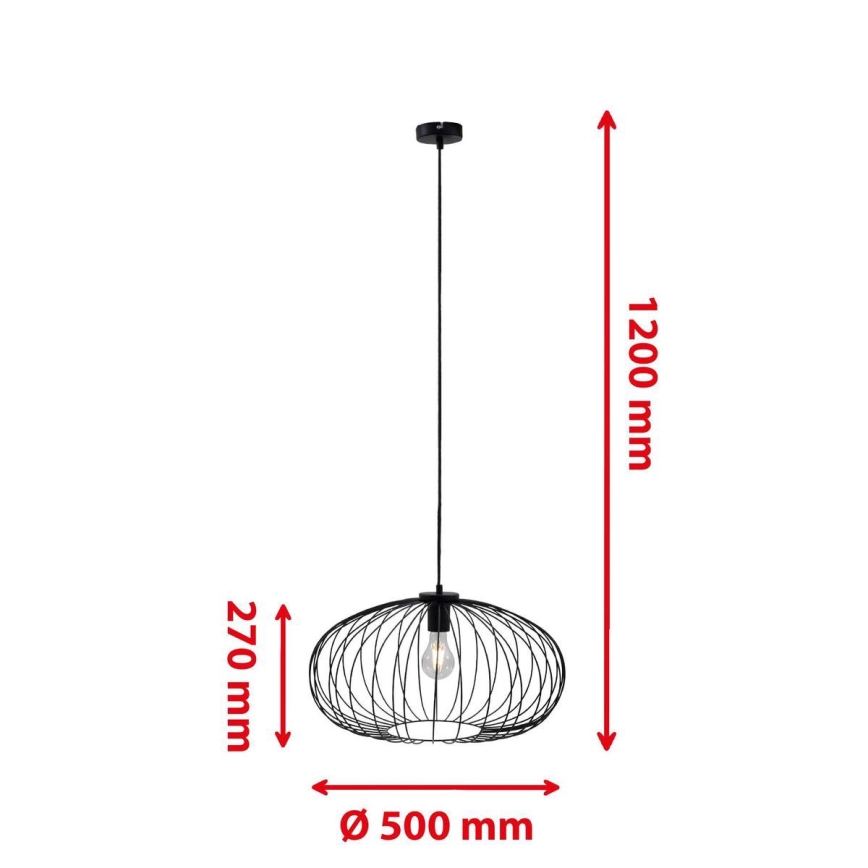 Briloner 4023-015 - Candelabro suspenso KAGO 1xE27/60W/230V