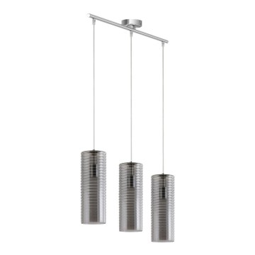 Briloner 4313-038 - Candelabro num fio 3xE27/60W/230V