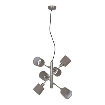 Briloner 4810-062 - Candelabro num fio 6xE14/5,5W/230V