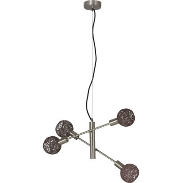 Briloner 4814-042 - Candelabro num fio NATURE 5xE14/5,5W/230V