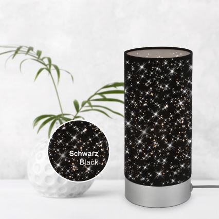 Briloner 7028-015 - Candeeiro de mesa STARRY SKY 1xE14/25W/230V preto