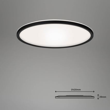 Briloner 7059-015 - Iluminação de teto LED com regulação SLIM LED/22W/230V 2700-6500K Wi-Fi Tuya + controlo remoto