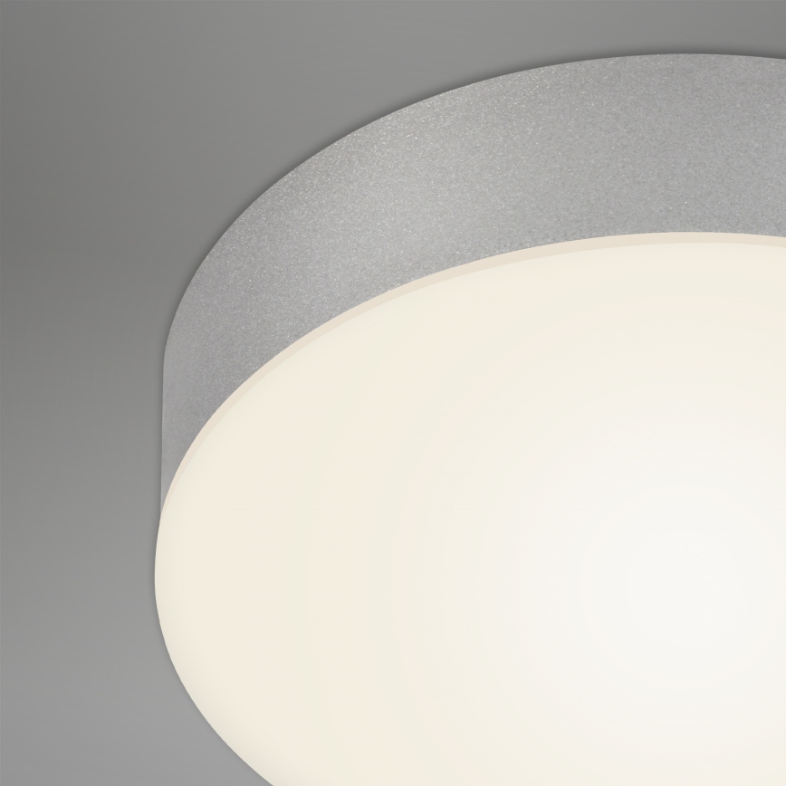 Briloner 7064014 - Iluminação de teto LED FLAME LED/11W/230V prateado