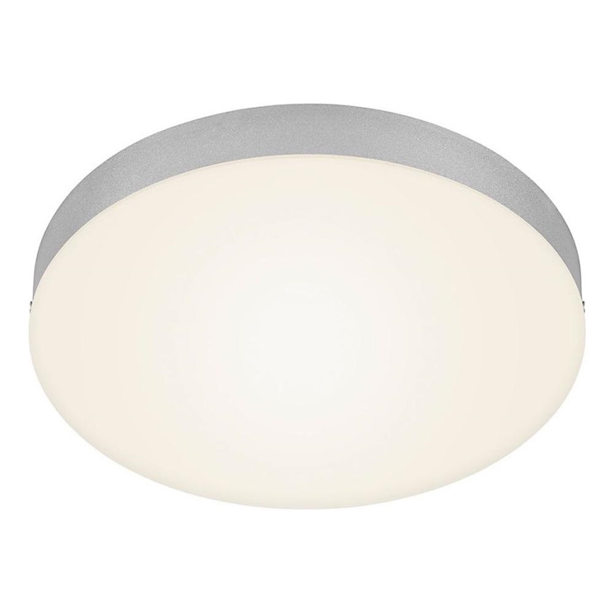 Briloner 7066-014 - Iluminação de teto LED FLAME LED/21W/230V 3000K prateado diâmetro 28,7 cm