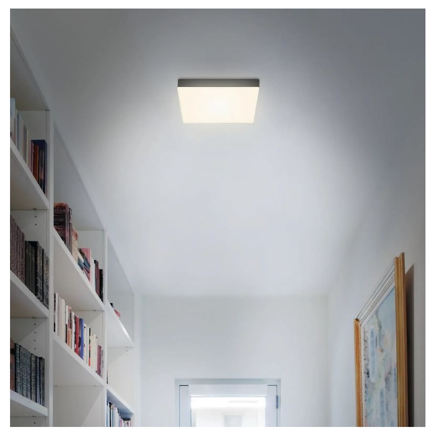 Briloner 7070-015 - Iluminação de teto LED FLAME LED/16W/230V preto