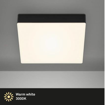 Briloner 7070-015 - Iluminação de teto LED FLAME LED/16W/230V preto