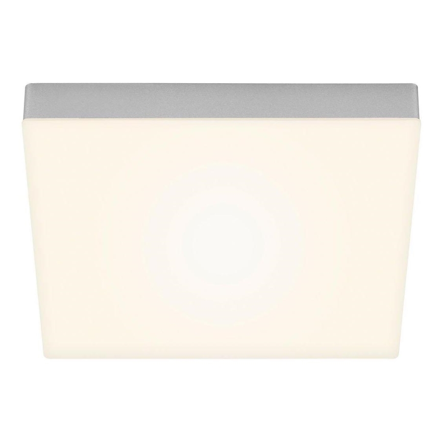 Briloner 7071-014 - Iluminação de teto LED FLAME LED/21W/230V 3000K 28,7x28,7 cm prateado