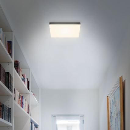 Briloner 7071015 - Iluminação de teto LED FLAME LED/21W/230V preto