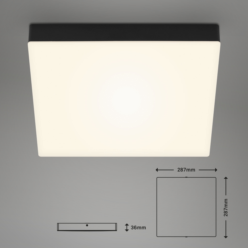 Briloner 7071015 - Iluminação de teto LED FLAME LED/21W/230V preto
